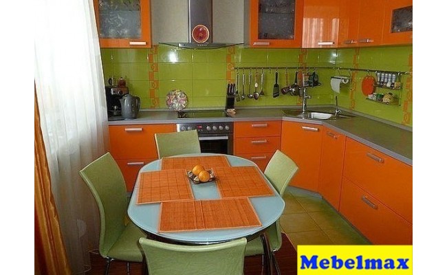 Кухня ПОСТ апельсин